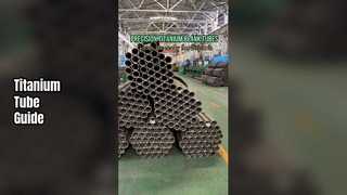 Hoe kies je de juiste titanium blanco buis?